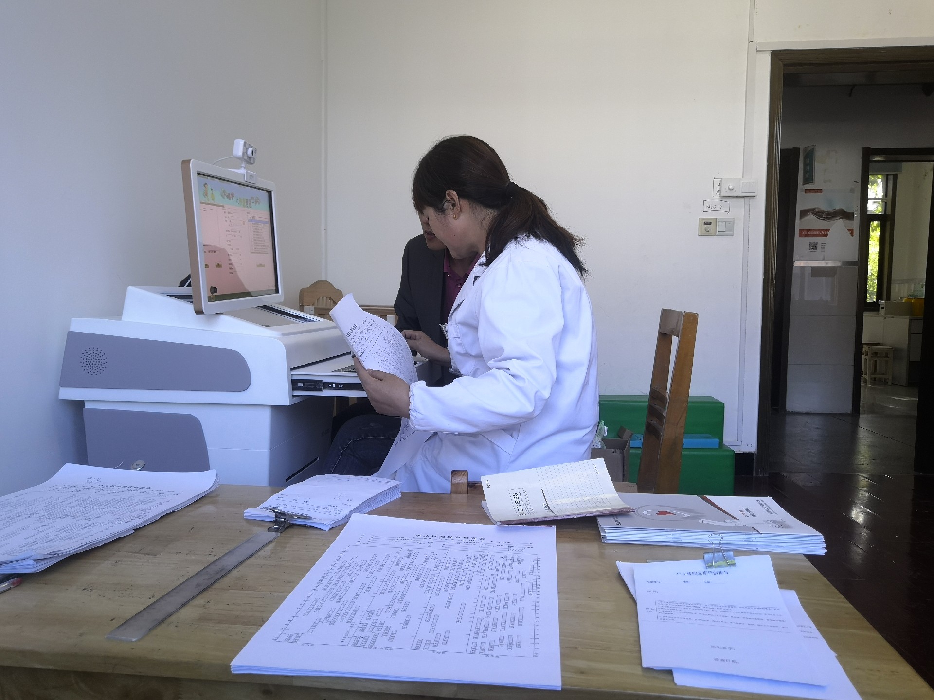 京江北醫院采購我司SD-2200兒童綜合素質評價系統