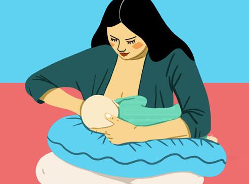 正確的母乳喂養姿勢