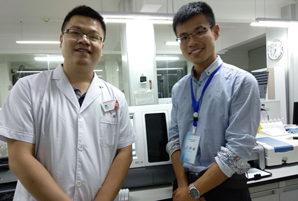 懷化市第二人民醫(yī)院采購我公司SD-8母乳分析儀